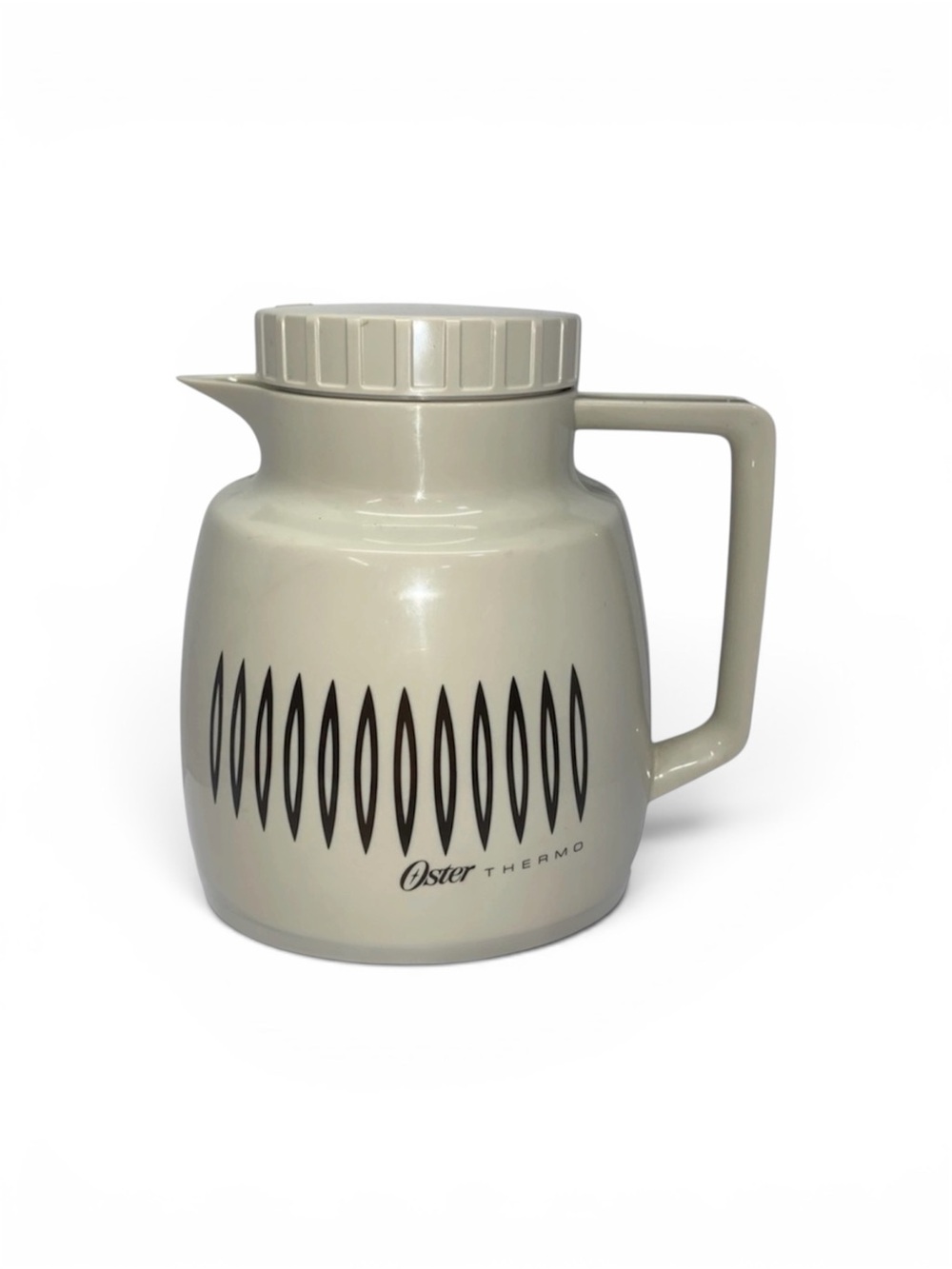 Vintage Oster Thermo Insulated Pitcher 2qt. Coffee Carafe MCM Like New